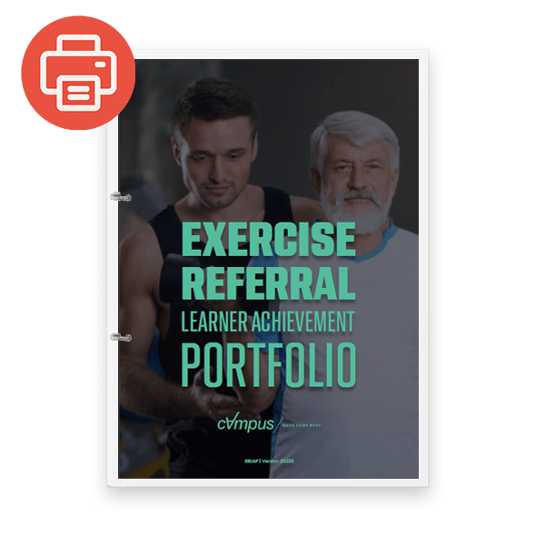 Exercise Referral Learner Achievement Portfolio - Printed