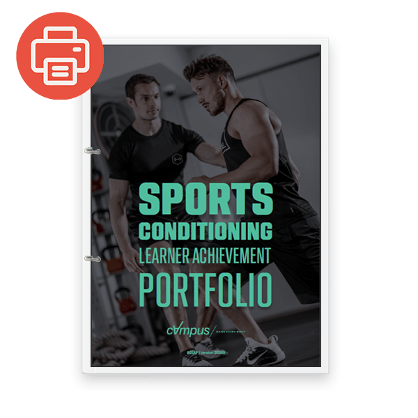 Sports Conditioning Learner Achievement Portfolio - Printed