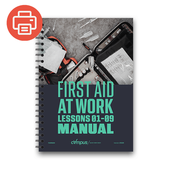 First Aid at Work Lessons 1-8 (Printed)