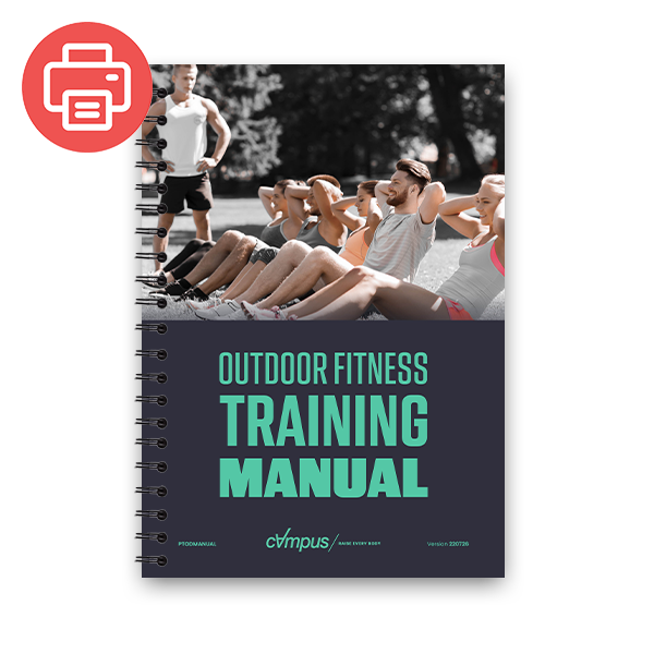 Outdoor Fitness Training Manual (Printed)