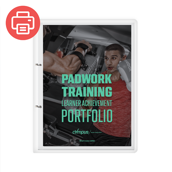 Padwork Training Learner Achievement Portfolio - Printed